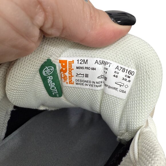 Timberland PRO® Setra Comp-Toe Athletic Work Sneakers Men's size 12 M - Picture 10 of 12